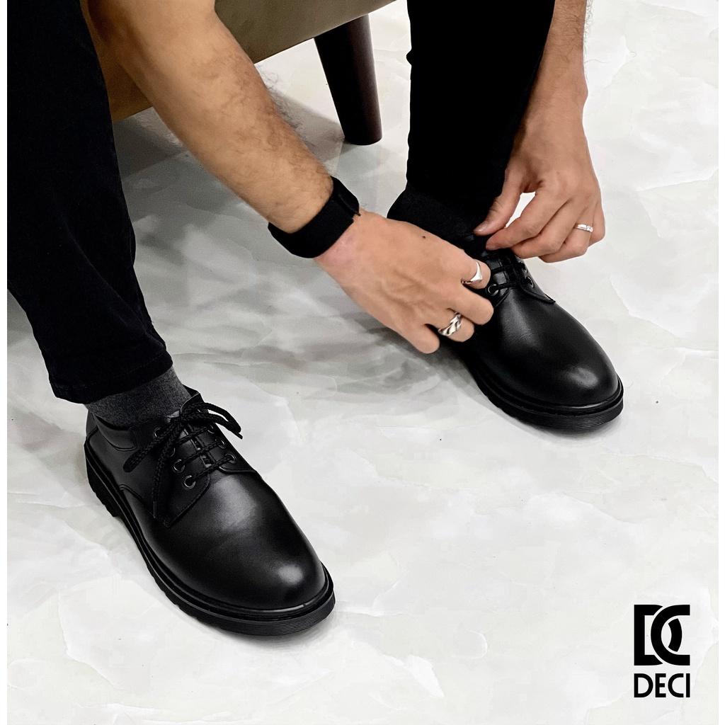Giày da nam DOC cột dây tăng chiều cao DOC DB1