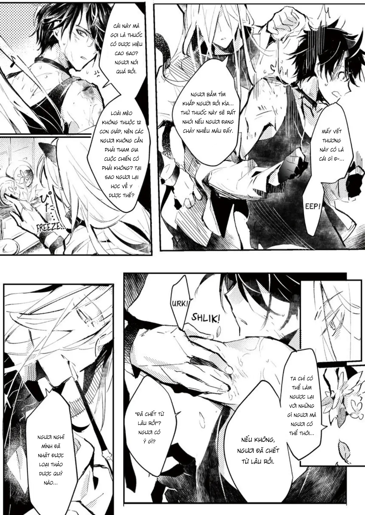 thảo dược của bác sĩ mèo đều có giá phải trả chapter 0 10