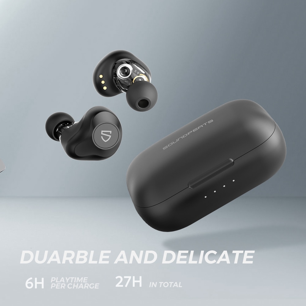 Tai Nghe True Wireless Earbuds SOUNDPEATS Truengine SE Dual Dynamic Drivers - Hàng Chính Hãng