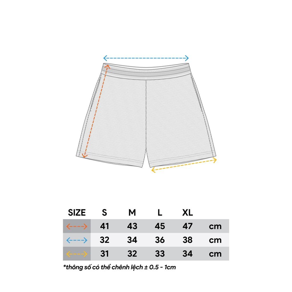 Quần short nam nữ unisex SWE CAMO MESH SHORTS thoáng mát, thời trang chính hãng.