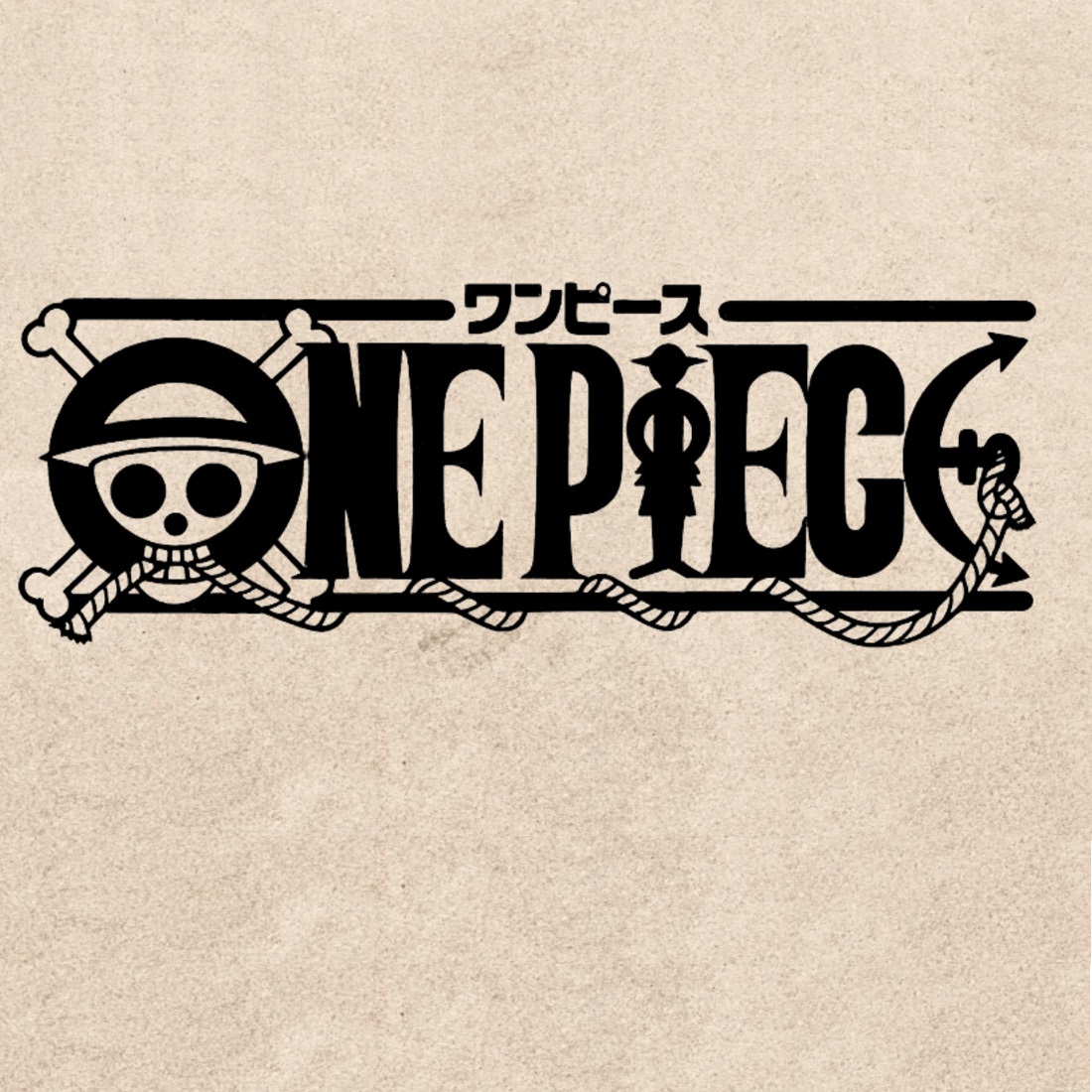 Decal Dán Tường Logo One Piece - Decal Trang Trí Đảo Hải Tặc
