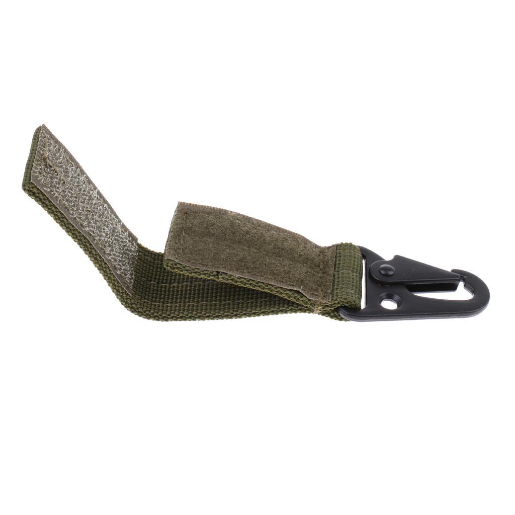 2-4pack Webbing Buckle Tool Outdoor Camping D-carabiner Key Hook Hunting Army