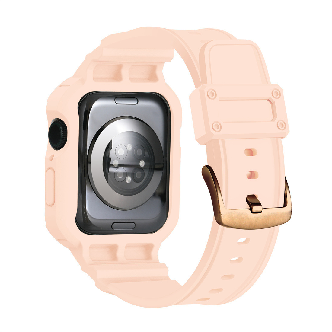 Ốp Case Kèm Dây Đeo Kiểu Gshock Kai dành cho Đồng Hồ Apple Watch- Hàng Chính Hãng