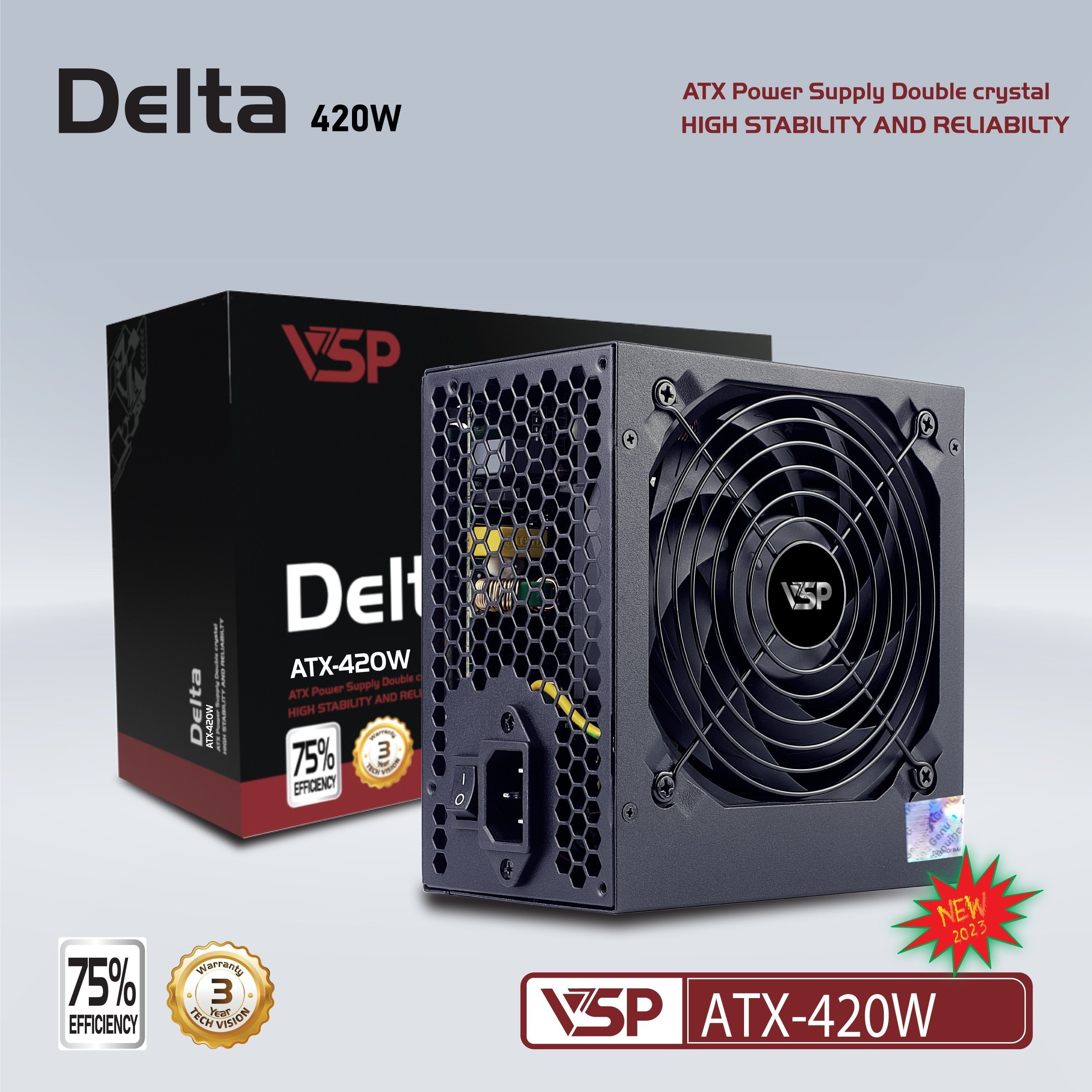 Nguồn Delta ATX 420W