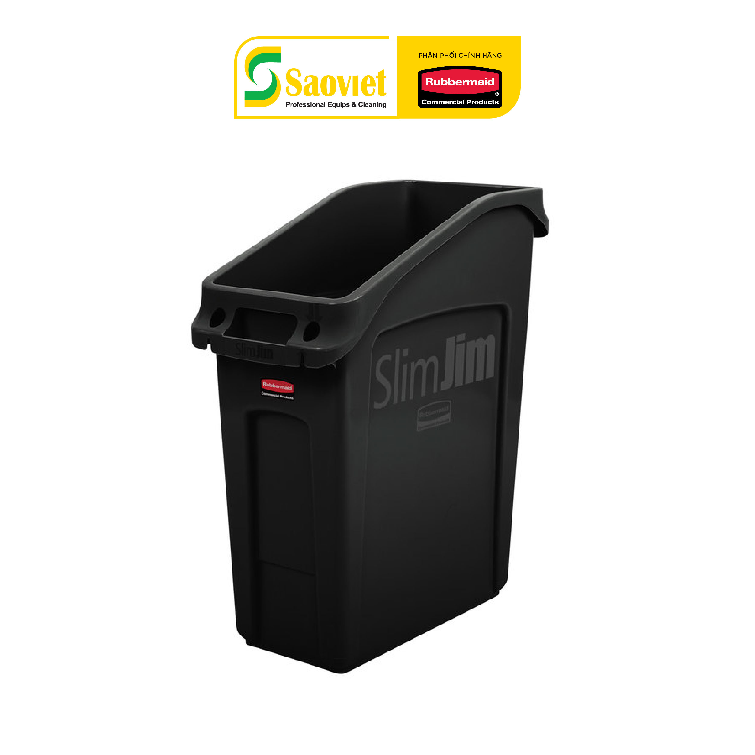 Thùng Nhựa Đựng Đồ Cao Cấp SLIM JIM Rubbermaid (Chính Hãng) - SKU: 2026695/6/7/9/0 | SAOVIETCO