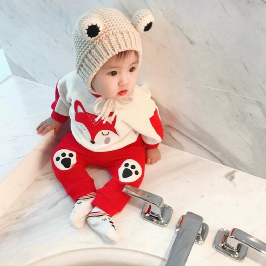 Bộ Thu Đông Cho Bé Bộ Minky Mom Dài Tay Cho Bé Trai Bé Gái Chất Cotton Cao Cấp Siêu Co Giãn Thấm Hút Mồ Hôi Tốt