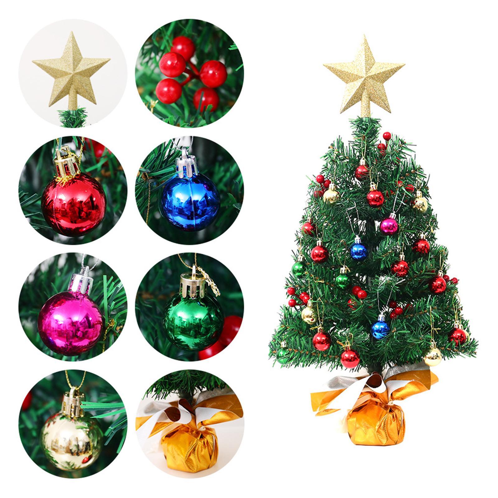 Cây Thông Noel Mini Đồ Trang Trí Trang Trí Bàn Trang Trí Máy Tính Để Bàn Tại Nhà