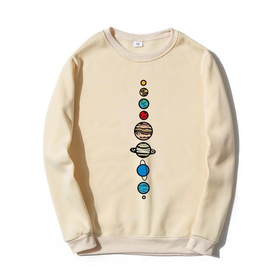 ÁO SWEATER UNISEX IN CÁC HÀNH TINH