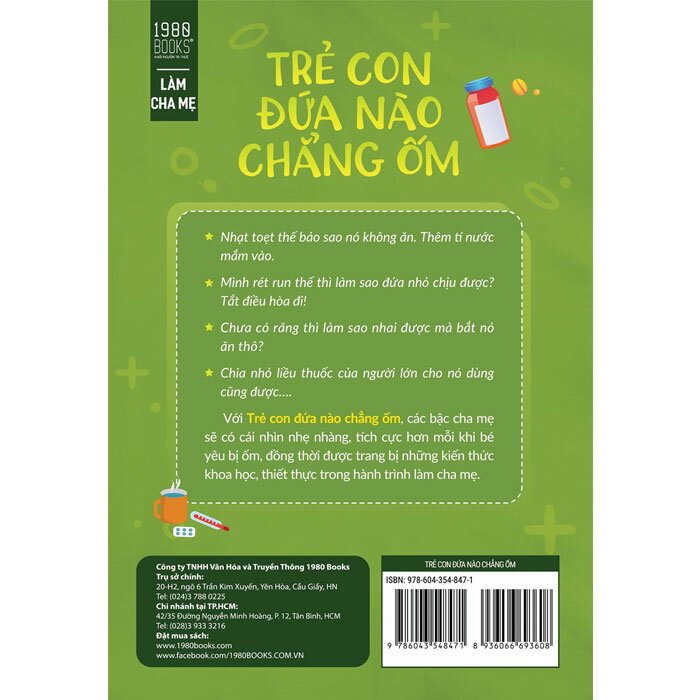 Trẻ con đứa nào chẳng ốm