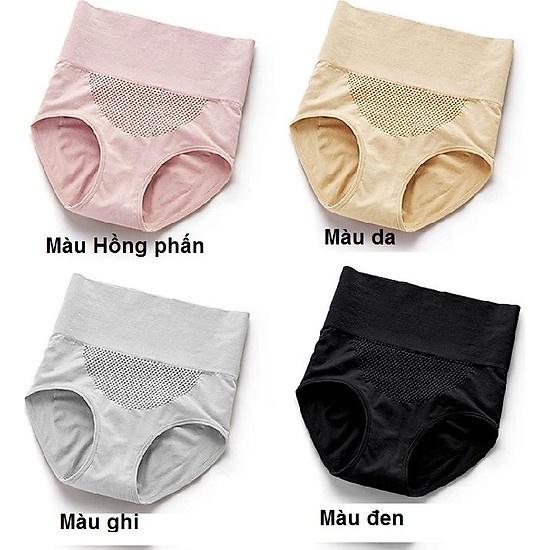Quần Lót Cạp Cao Gen Bụng Nâng Mông Kháng Khuẩn Hàng ất Nhật
