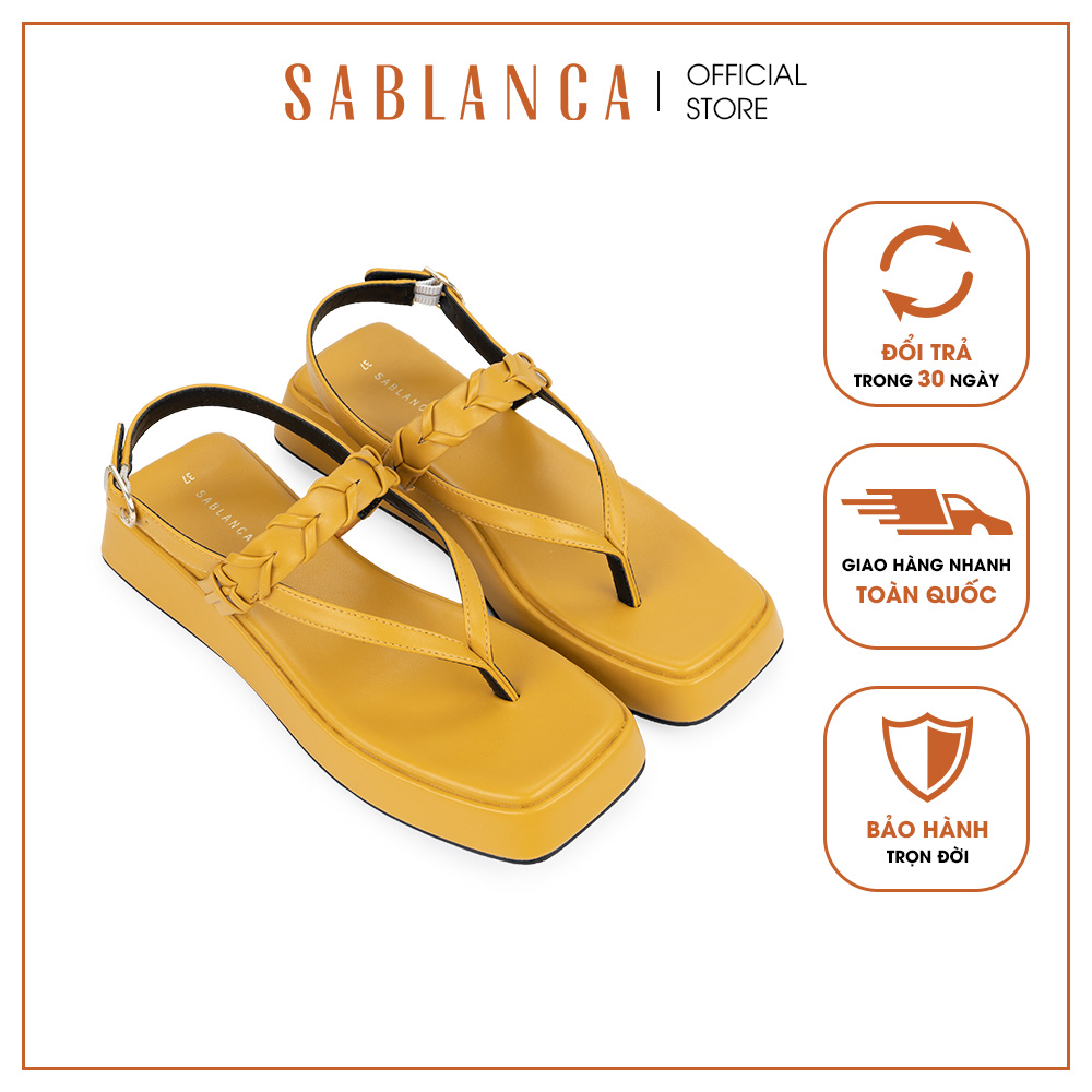 Giày sandal nữ đế bánh mì quai mảnh Sablanca 5050SK0055