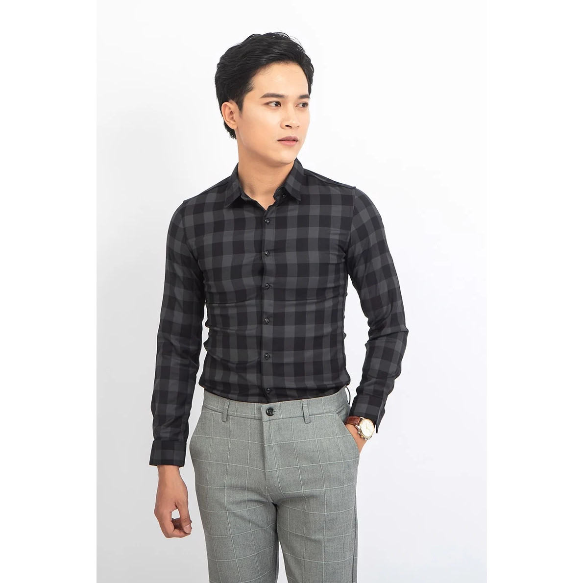 Áo Sơ Mi Nam Titishop SM1211