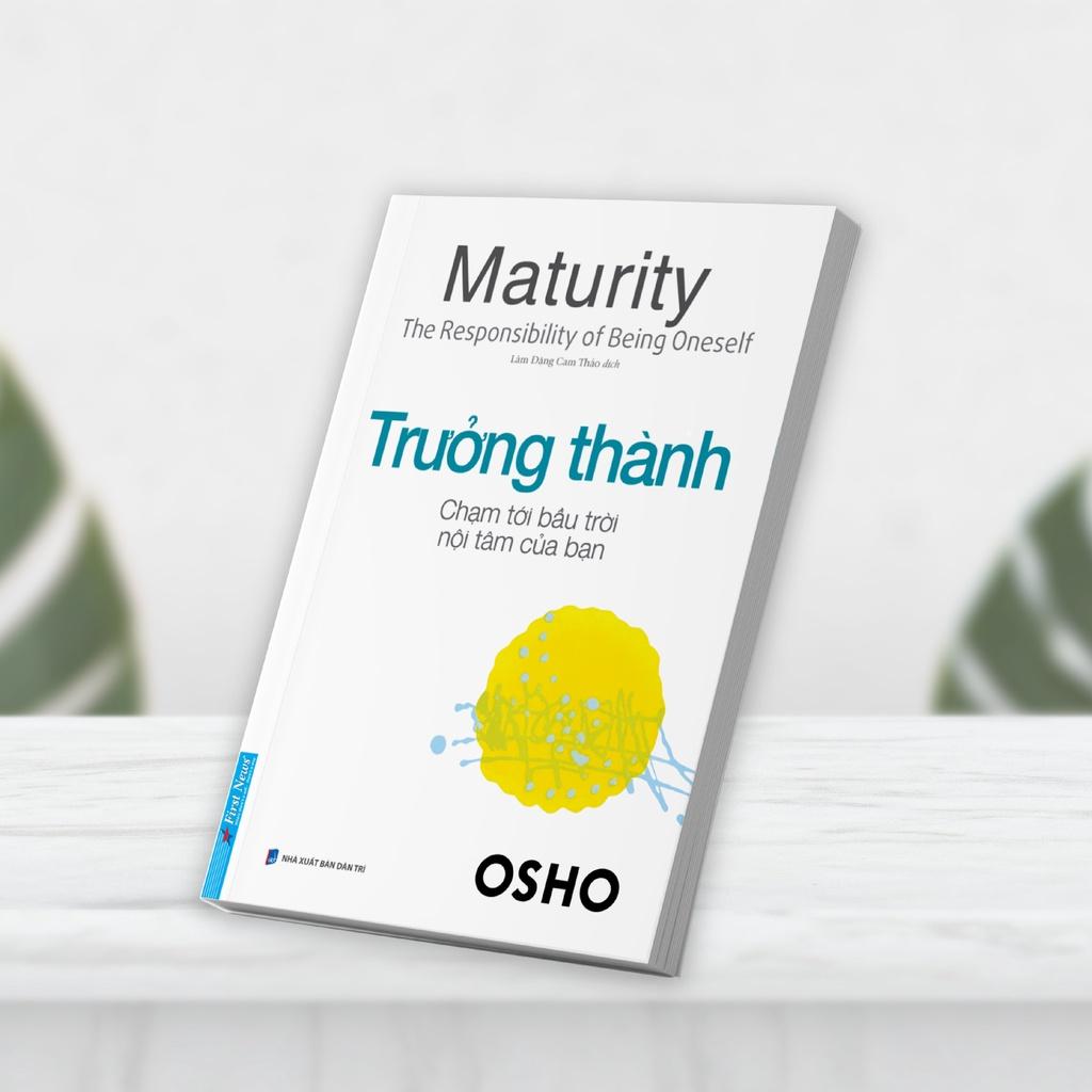 Combo OSHO Can Đảm + Đạo + Trưởng Thành + Sáng Tạo - Bản Quyền