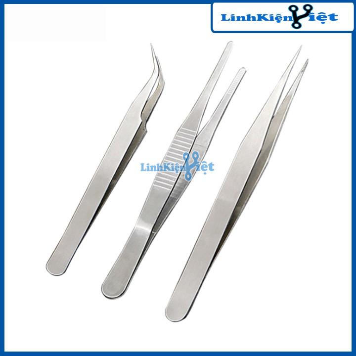 Bộ 3 Kẹp Linh Kiện Điện Tử Đa Năng Loại To Dài 13Cm