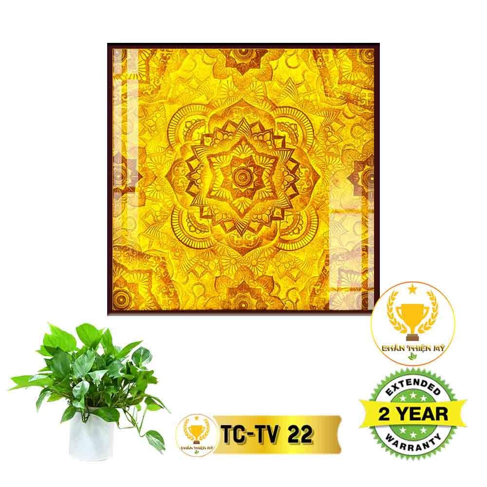 Tranh trúc chỉ in Vuông_TCV4