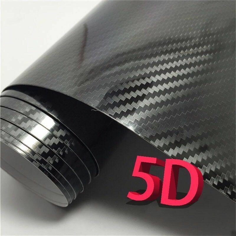 Tấm Decal Cacbon 5D dùng để dán Xe Hơi, xe máy