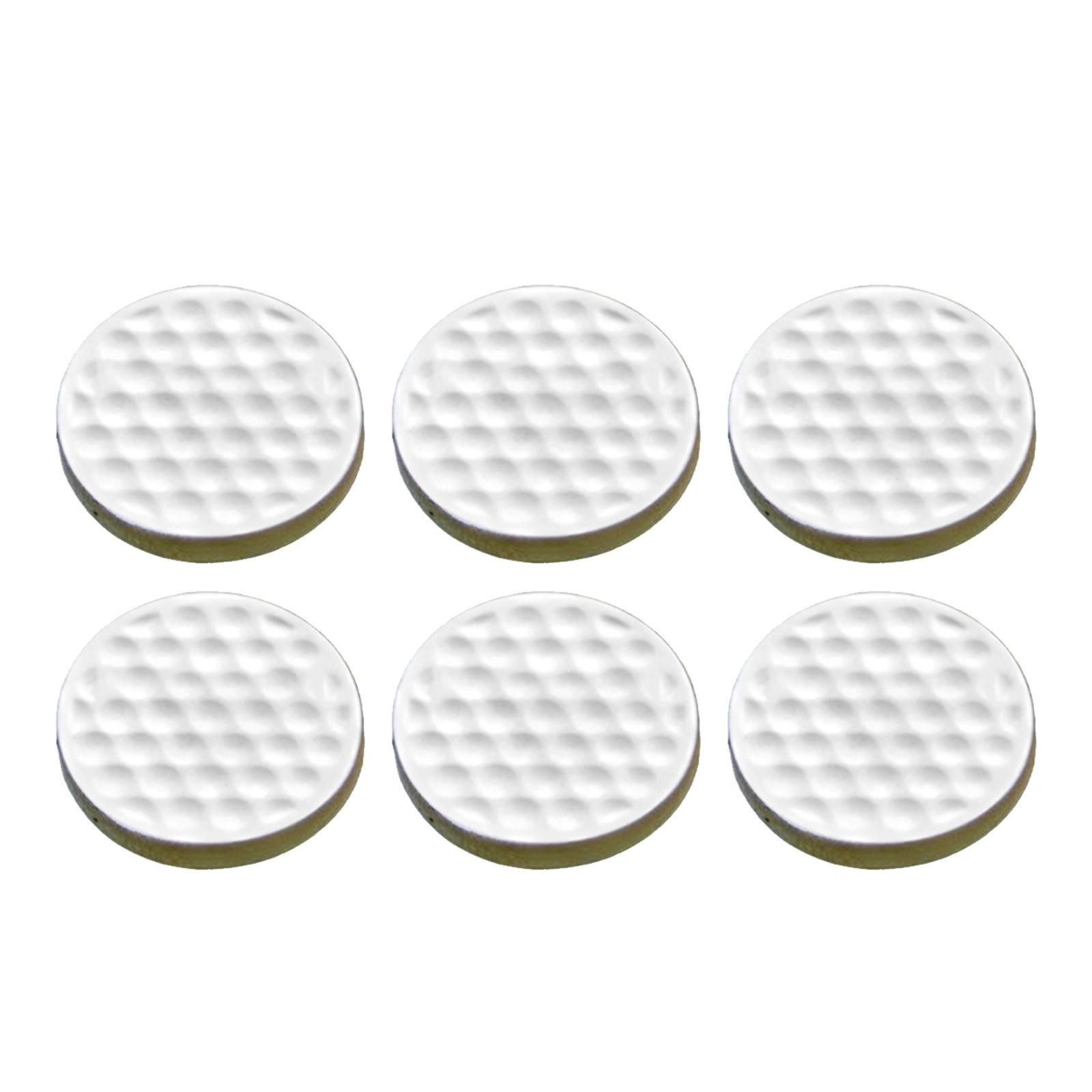 6x Golf Practice Ball Soft Sports Golf Balls Golf Swing Trainer for Putting Practice Driving Range Golf Equipment Men Women Golfer Gift