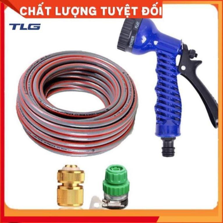 Bộ dây vòi xịt rửa xe, tưới cây, dọn dẹp nhà cửa 7-10m 206843
