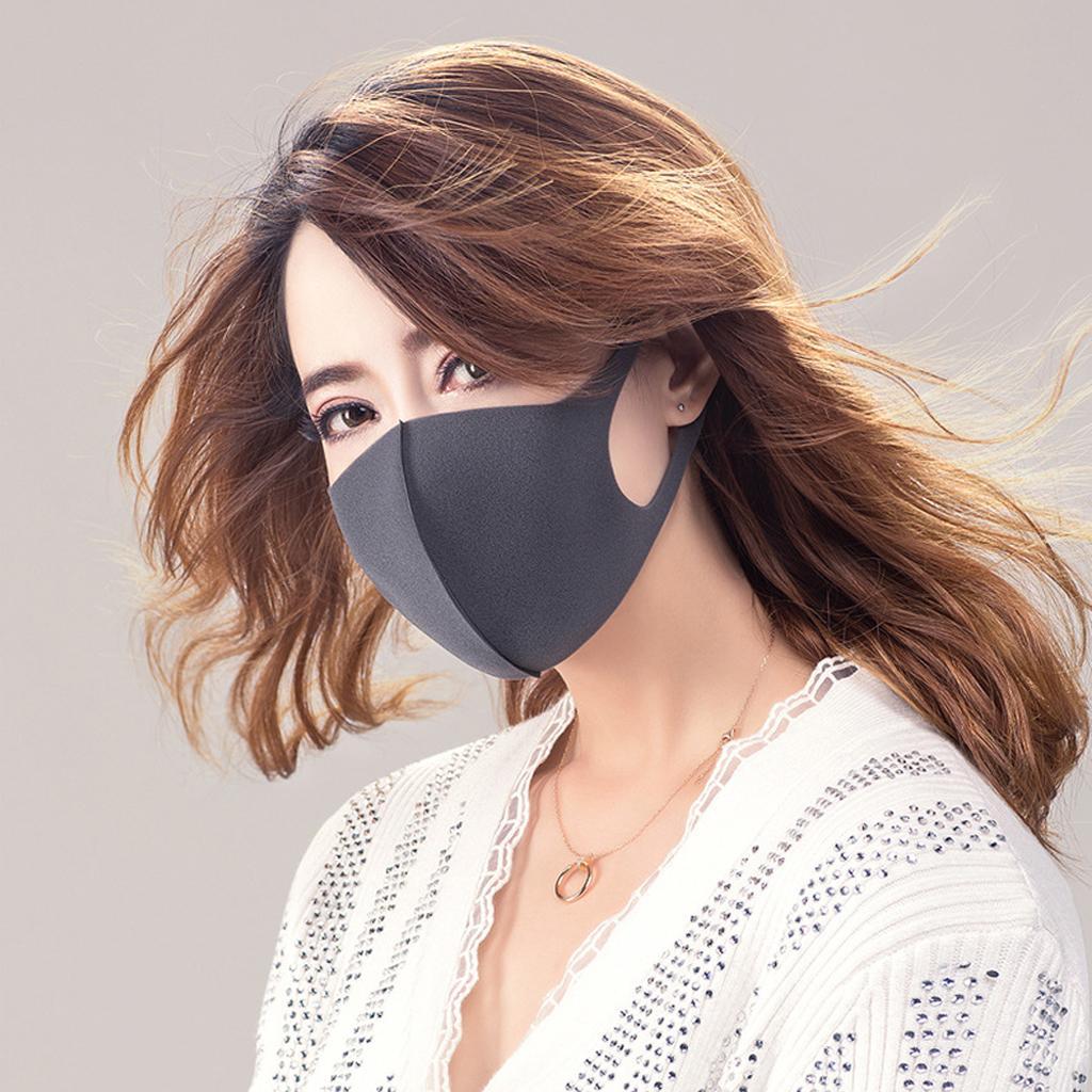 9Pieces Pollution Mask Anti-Smoke Air Face Washable Mask Outdoor Adult Kids