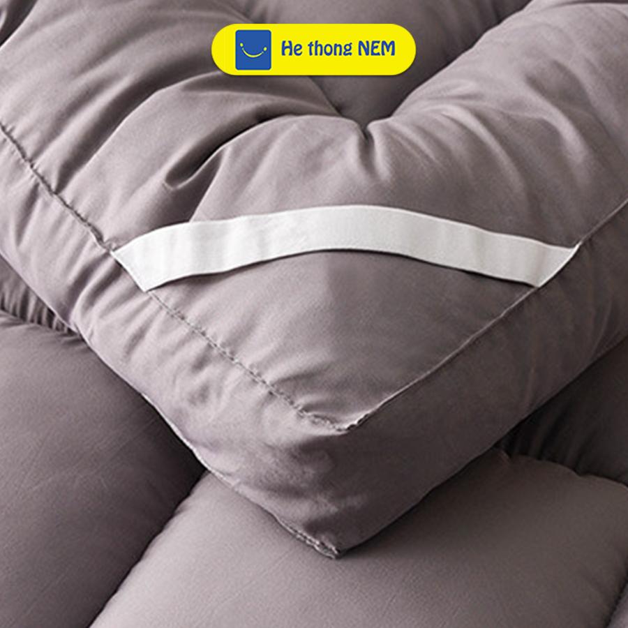 Tấm TOPPER NỆM Dày 9cm SERENA Cao Cấp - Tấm Làm Mềm Nệm Đệm Niệm Topper Toper Đệm Dày Trải Giường Sàn Xuất Nhật