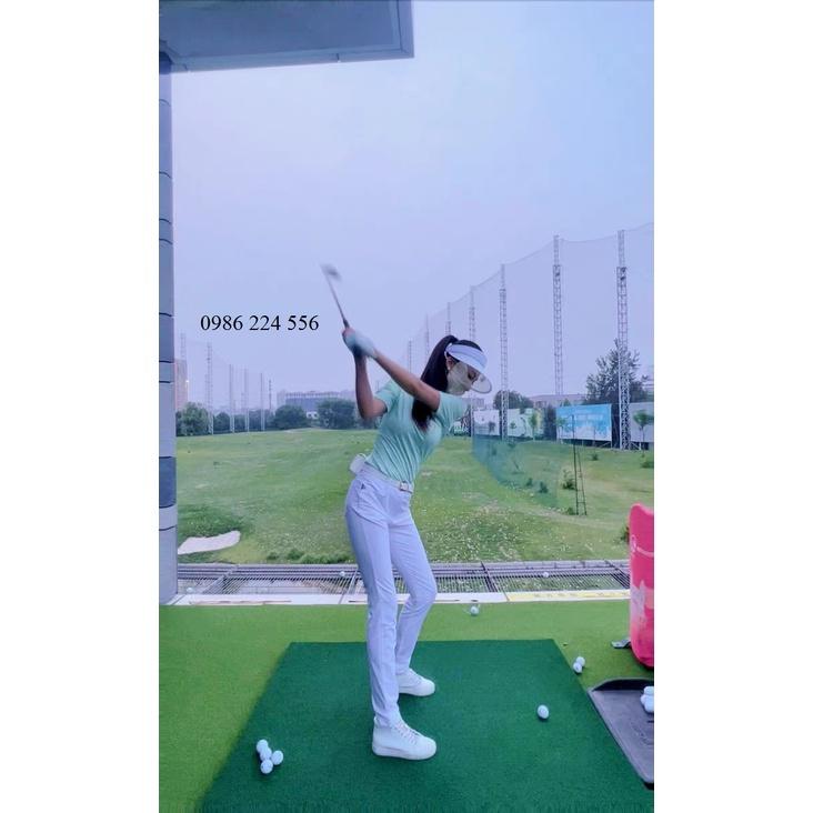 Quần golf nữ dài PGM thời trang thể thao chất vải siêu mềm nhanh khô thoáng khí GOLF PRO QN002