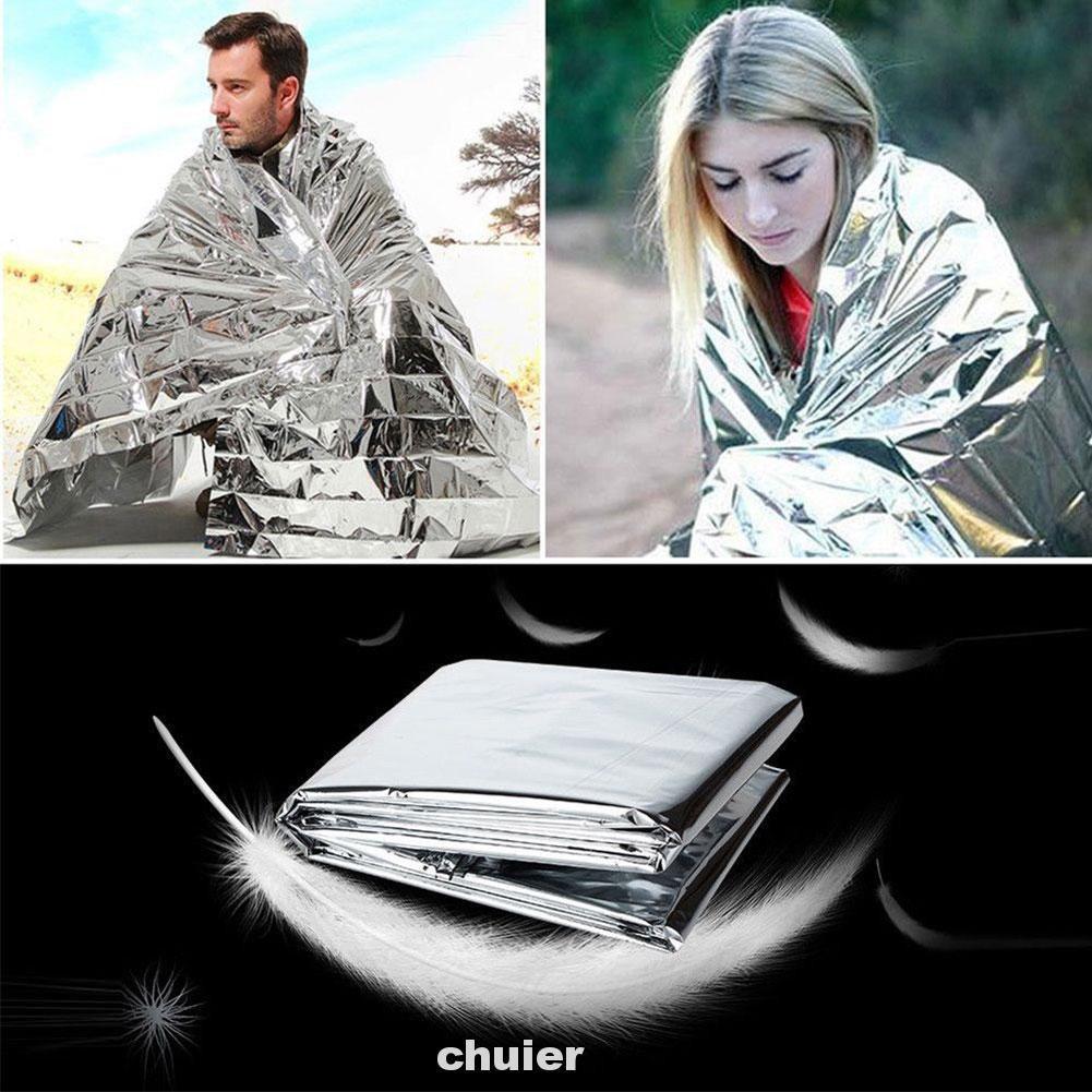 Chăn giữ nhiệt sinh tồn khẩn cấp – chống lạnh giữ ấm cơ thể siêu gọn nhẹ Emergency Blanket