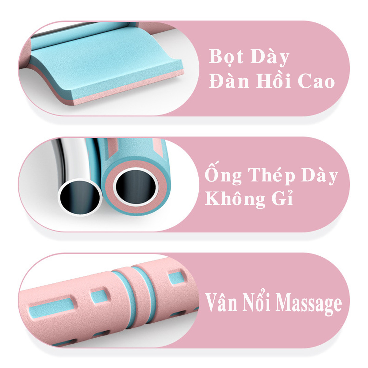 Vòng Lắc Eo Giảm Mỡ Bụng - Hàng Chính Hãng dododios