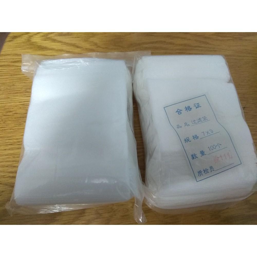 Túi lọc dùng đựng phân tan chậm khổ 7x9 cm - gói 100 túi