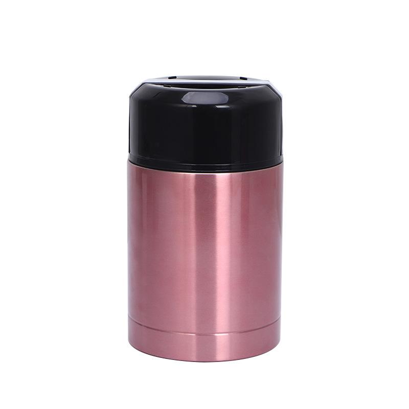Đặc Biệt Nồi Hầm Inox 304 800Ml Nồi Hầm Mạ Đồng Ngoài Trời Cốc Hầm 1000Ml Hộp Cơm Cách Nhiệt Di Động