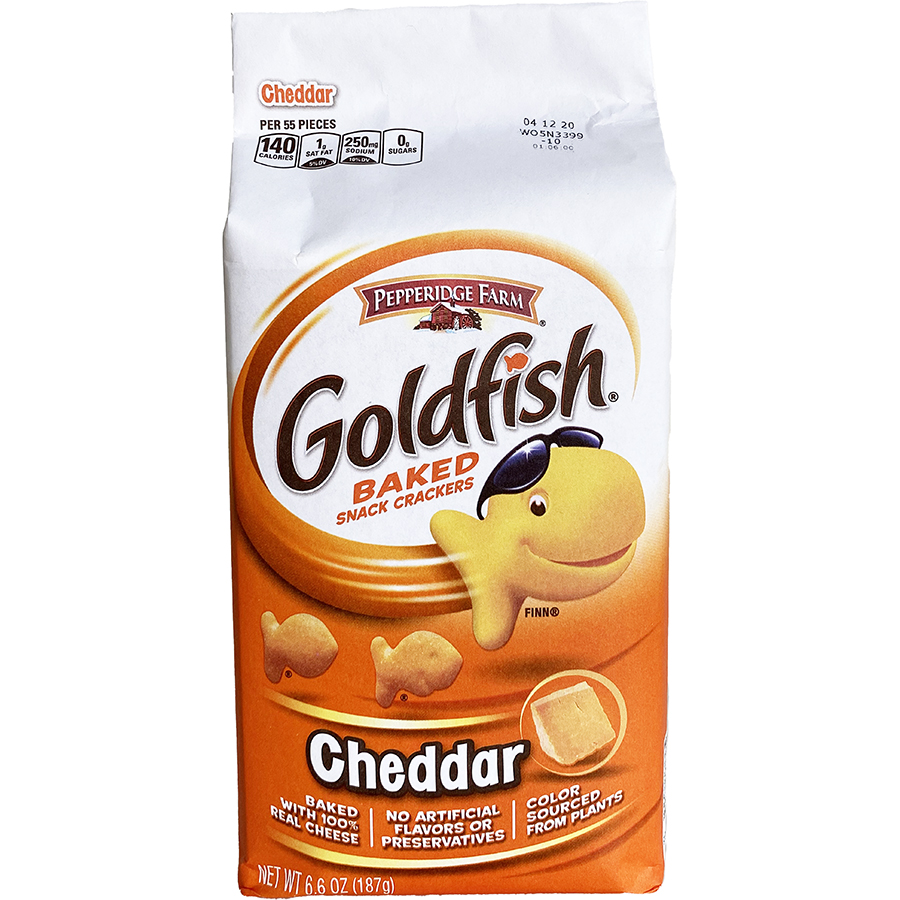 Bánh Goldfish Vị Phô Mai Cheddar Pepperidge Farm (187g)