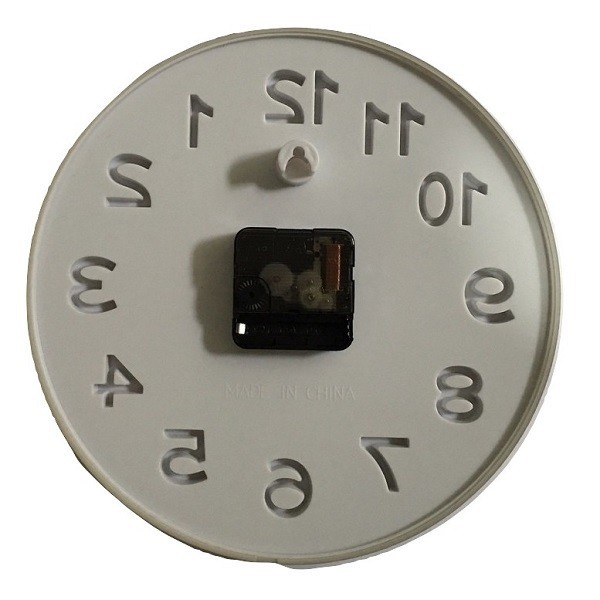 Đồng hồ treo tường kim trôi cao cấp Mini Silver