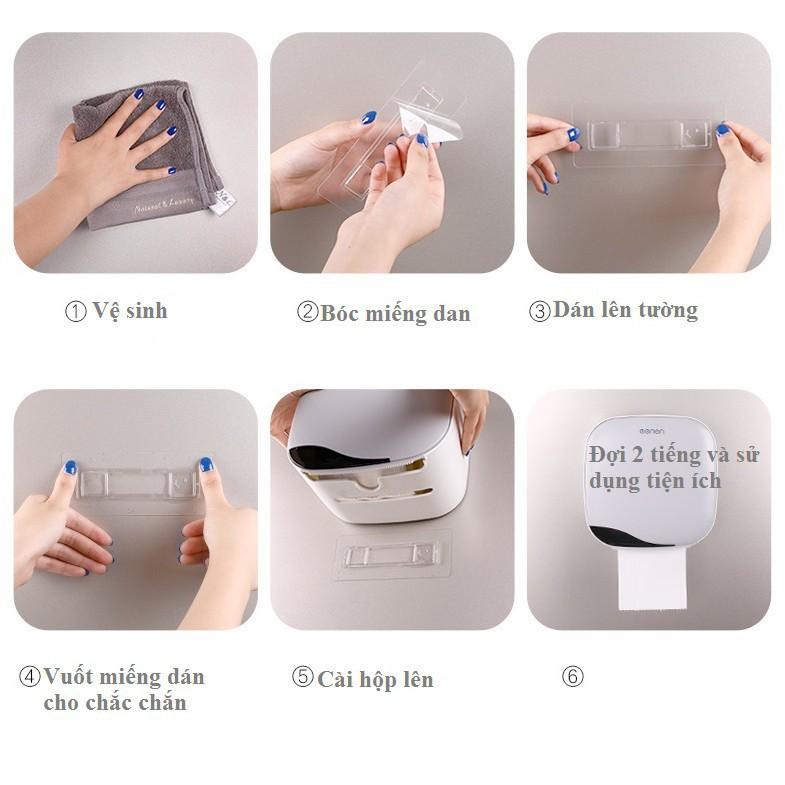 Hộp đựng giấy vệ sinh đa năng tiện ích