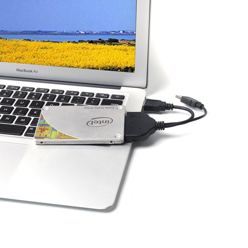 Cáp chuyển Sata to 2 đầu USB 3.0 và 2.0 AZONE