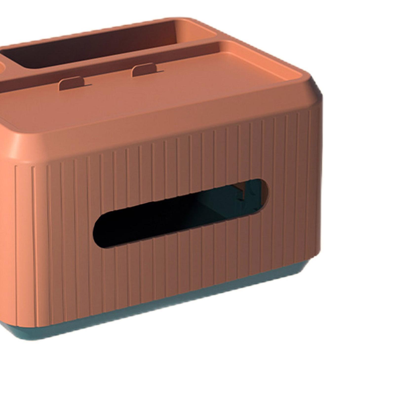 Tissue Box Holder Napkin Storage Box Paper Dispenser for