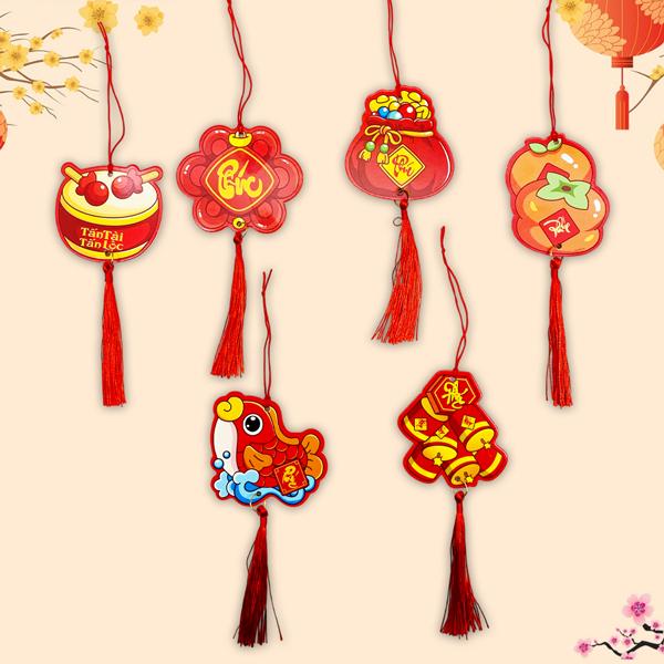 Bộ 6 Dây Treo Trang Trí Tết - YD058 - Mẫu 2