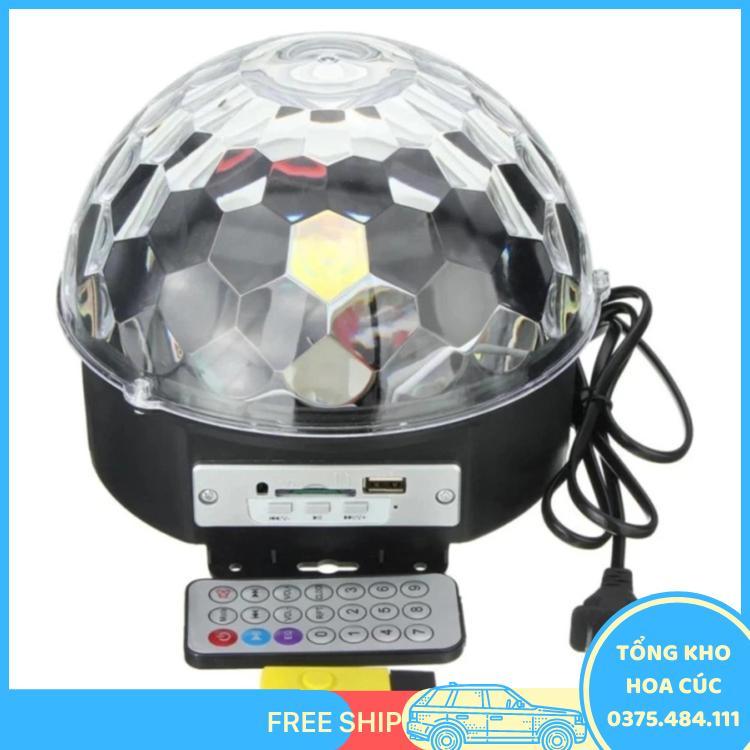 Combo Đèn Led Xoay Sân Khấu Cảm Ứng Nhạc + Usb +Remote - Vận Chuyển Miễn Phí Toàn Quốc
