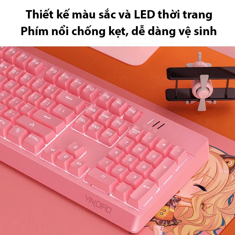 Bàn phím cơ Coputa Bàn phím máy tính laptop Full LED có dây K300