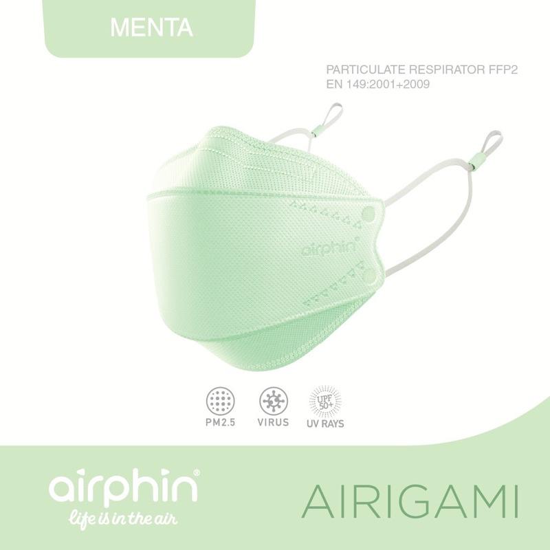 Khẩu trang Airphin FFP2 AIRIGAMI - 4 màu