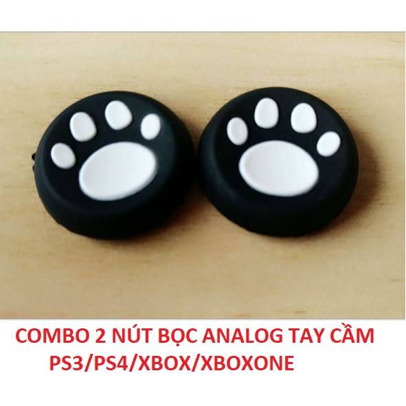 Bộ 2 Nút bọc cần Analog tay cầm PS3/PS4/XBOX ONE/XBOX360