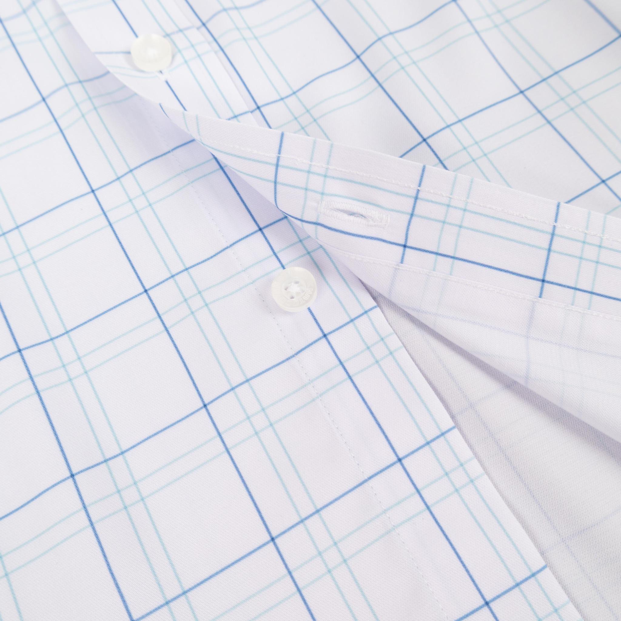 Áo sơ mi nam KHATOCO Tailor Fit ngắn tay A1MN538T2-CNCR852-2711-N