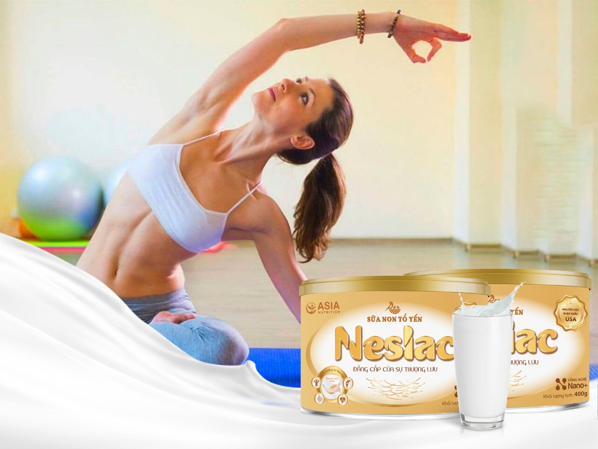 Sữa non tổ yến Neslac 400g Asia Nutrition tác dụng bảo vệ sức khỏe và tăng đề kháng, ngừa lão hóa, loãng xương