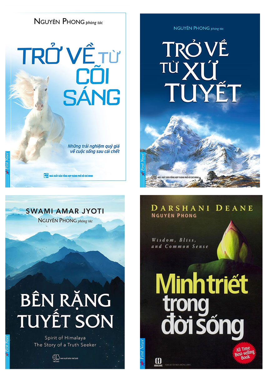 Combo Minh Triết Trong Đời Sống + Trở Về Từ Cõi Sáng + Trở Về Từ Xứ Tuyết + Bên Rặng Tuyết Sơn _FN