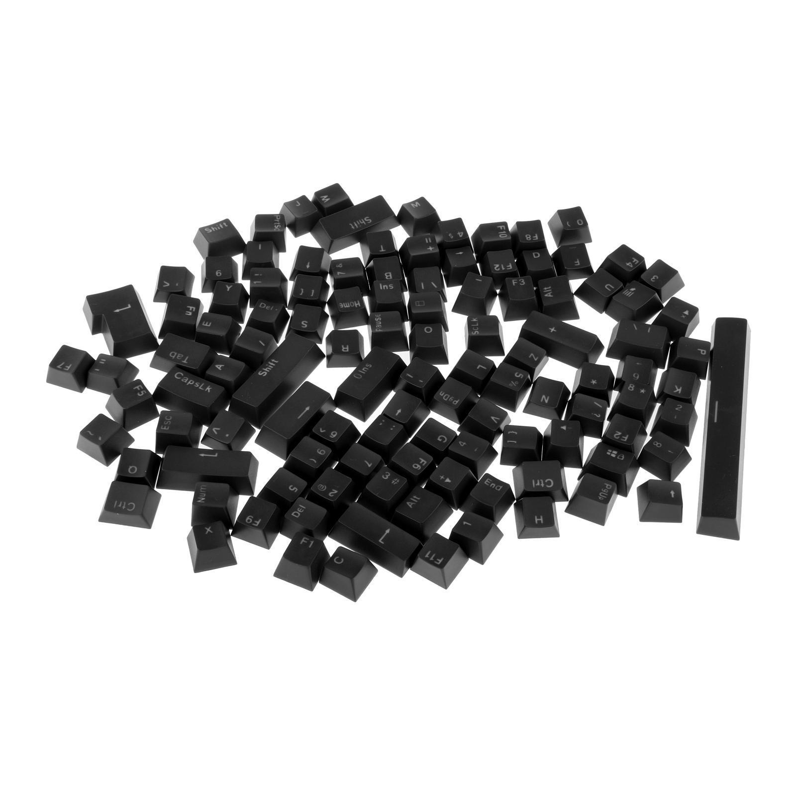 2 Set 108Pcs/Set ABS Colorful Keycaps for Mechanical Keyboard