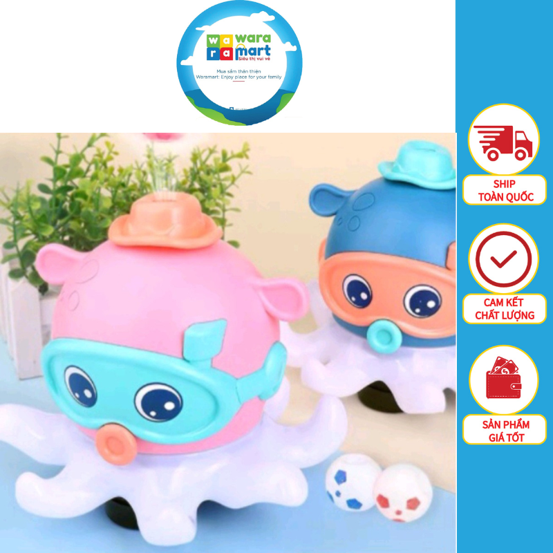 Đồ Chơi Cho Bé Ngộ Nghĩnh Bạch Tuộc - Đồ Chơi Hình Con Bạch Tuộc Cho Bé Chơi