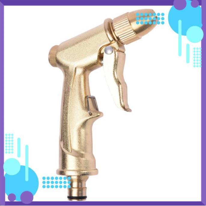 Vòi Xịt Nước️ Bộ dây vòi xịt nước rửa xe, tưới cây , tăng áp 3 lần, loại 20m 206701-1 đầu đồng, cút đồng