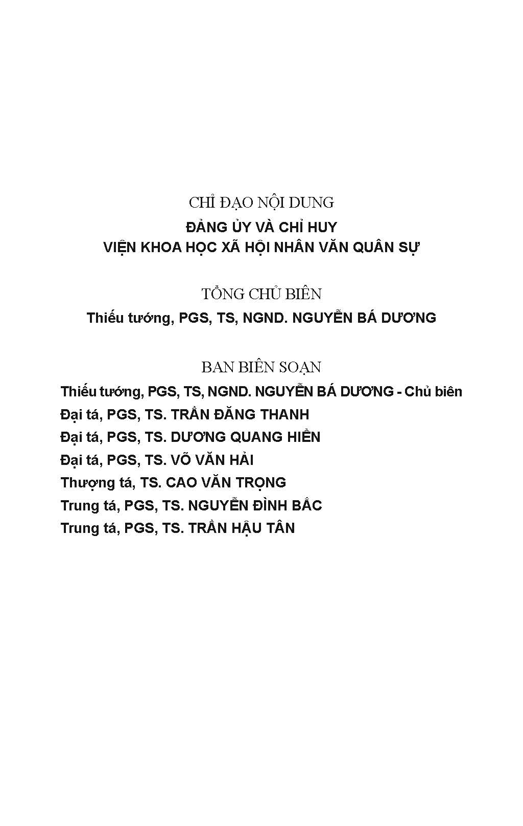 Phòng, Chống &quot;Diễn Biến Hòa Bình&quot; Ở Việt Nam Trong Tình Hình Mới