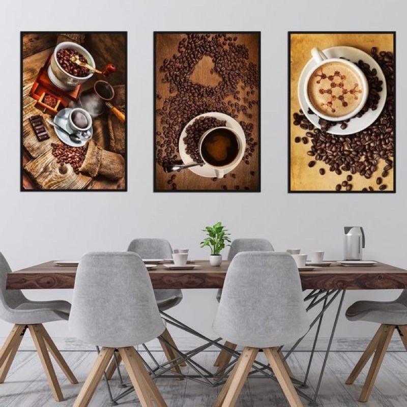 Bộ 3 tranh tráng gương 3d cao cấp/quán cafe/tranh treo tường/spa/phòng khách