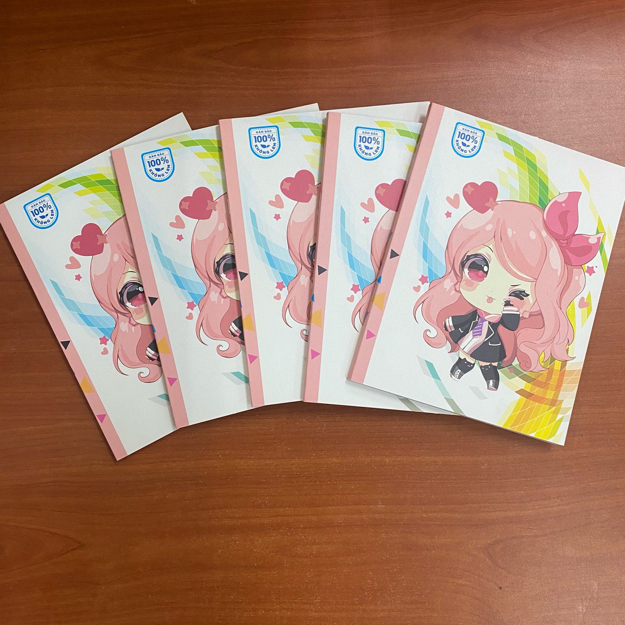 Tập Học Sinh Vanlangbooks 96 Trang (Định Lượng 100 - 4 Ôly) - Chibi Girl - Vanlangbooks