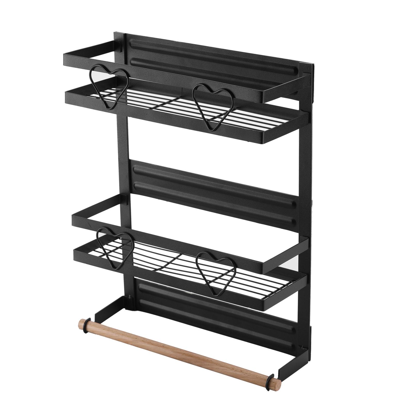 Kệ đỡ gia vị trên tủ lạnh bằng Khung thép