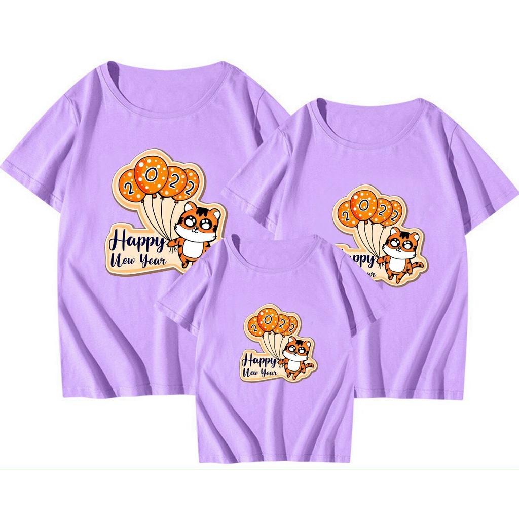 Áo Gia Đình Cotton Áo Đôi Mùa Hè